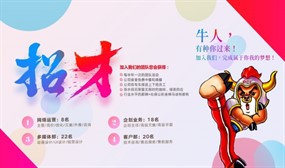 创意招聘广告海报设计